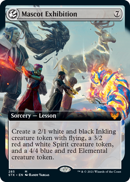 Mascot Exhibition - Foil - Extended Art | Strixhaven: School of Mages