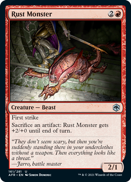 Rust Monster - Foil | Adventures in the Forgotten Realms