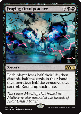 Fraying Omnipotence | Core Set 2019