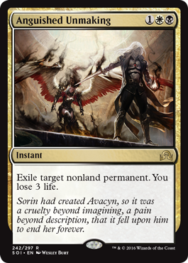 Anguished Unmaking - Foil | Shadows Over Innistrad