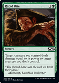 Rabid Bite - Foil | Core Set 2020