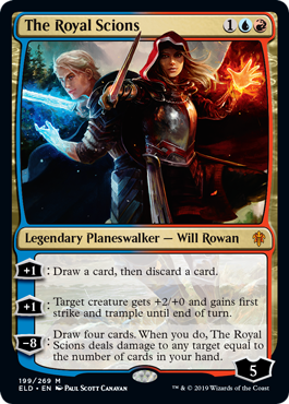 The Royal Scions - Foil | Throne Of Eldraine