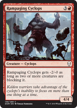Rampaging Cyclops | Dominaria