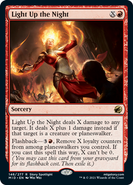 Light Up the Night - Foil | Innistrad: Midnight Hunt