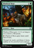 Flinthoof Boar - Foil | Eternal Masters