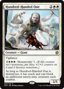 Hundred-Handed One - Foil | Conspiracy: Take the Crown