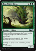 Gnarlback Rhino - Planeswalker Deck Exclusive | Core Set 2020