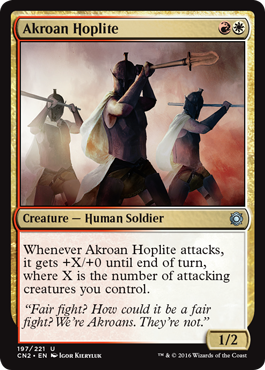 Akroan Hoplite | Conspiracy: Take the Crown
