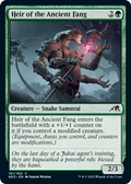Heir of the Ancient Fang | Kamigawa: Neon Dynasty