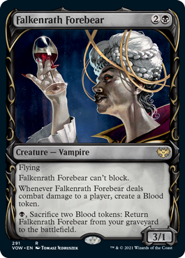 Falkenrath Forebear - Showcase | Innistrad: Crimson Vow