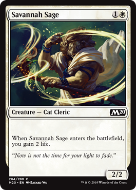 Savannah Sage - Planeswalker Deck Exclusive | Core Set 2020