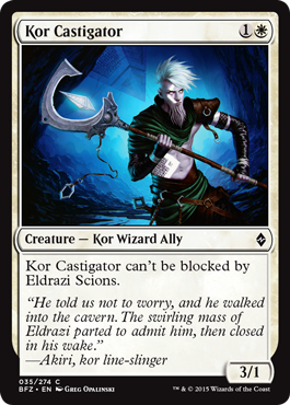 Kor Castigator | Battle for Zendikar