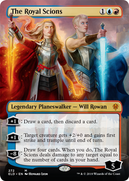The Royal Scions - Borderless | Throne Of Eldraine