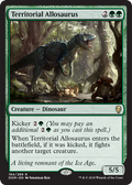 Territorial Allosaurus - Foil | Dominaria