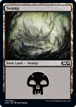 Swamp (270) - Foil | Core Set 2020