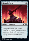 Marauder's Axe - Foil | Core Set 2020