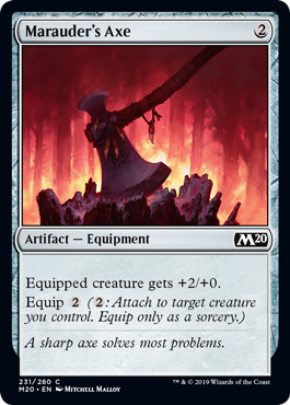 Marauder's Axe - Foil | Core Set 2020
