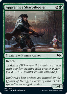 Apprentice Sharpshooter - Foil | Innistrad: Crimson Vow