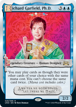 Richard Garfield, Ph.D. | Unsanctioned