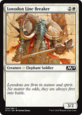 Loxodon Line Breaker - Foil | Core Set 2019