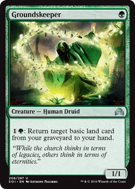 Groundskeeper - Foil | Shadows Over Innistrad