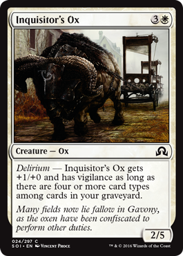 Inquisitor's Ox | Shadows Over Innistrad
