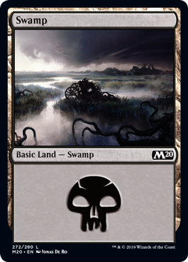 Swamp (272) - Foil | Core Set 2020