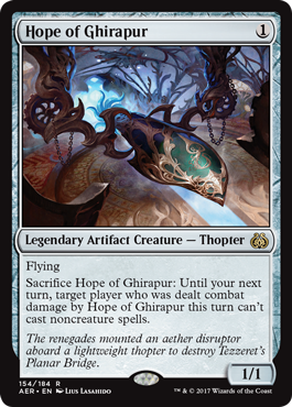 Hope of Ghirapur - Foil | Aether Revolt