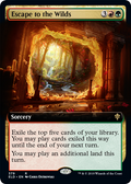 Escape to the Wilds - Foil - Extended Art | Throne Of Eldraine