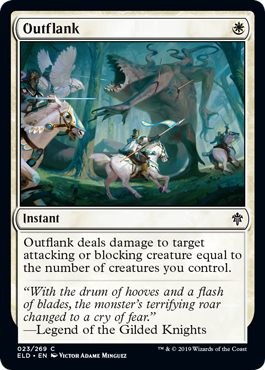 Outflank | Throne Of Eldraine