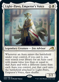 Light-Paws, Emperor's Voice | Kamigawa: Neon Dynasty