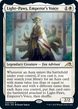 Light-Paws, Emperor's Voice | Kamigawa: Neon Dynasty