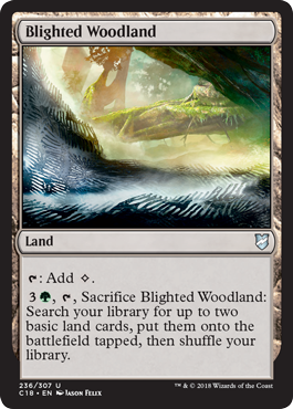 Blighted Woodland | Commander 2018