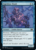 Ingenious Skaab - Foil | Double Masters 2022