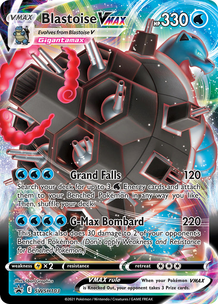 Blastoise VMAX - SWSH103 | SWSH - Black Star Promos