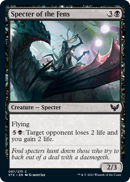 Specter of the Fens | Strixhaven: School of Mages