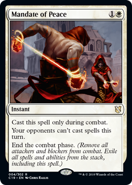 Mandate of Peace | Commander 2019