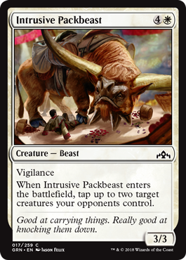Intrusive Packbeast - Foil | Guilds of Ravnica