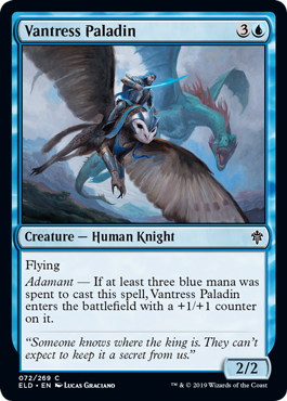 Vantress Paladin | Throne Of Eldraine