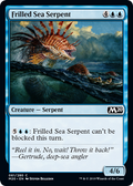 Frilled Sea Serpent - Foil | Core Set 2020
