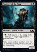 Sorcerer of the Fang - Foil | Core Set 2020
