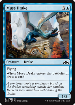Muse Drake - Foil | Guilds of Ravnica
