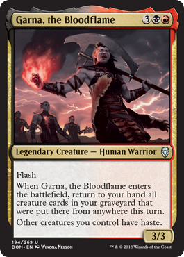 Garna, the Bloodflame - Foil | Dominaria