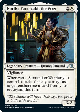 Norika Yamazaki, the Poet | Kamigawa: Neon Dynasty