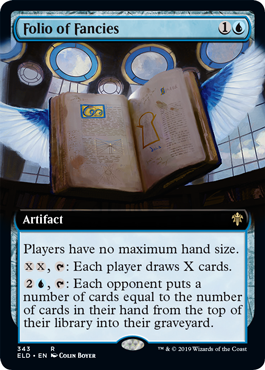 Folio of Fancies - Extended Art | Throne Of Eldraine