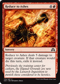 Reduce to Ashes | Shadows Over Innistrad