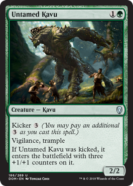 Untamed Kavu - Foil | Dominaria