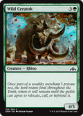 Wild Ceratok - Foil | Guilds of Ravnica