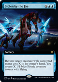 Stolen by the Fae - Foil - Extended Art | Throne Of Eldraine