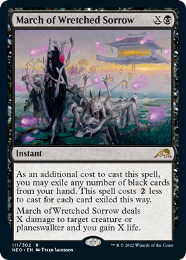 March of Wretched Sorrow | Kamigawa: Neon Dynasty